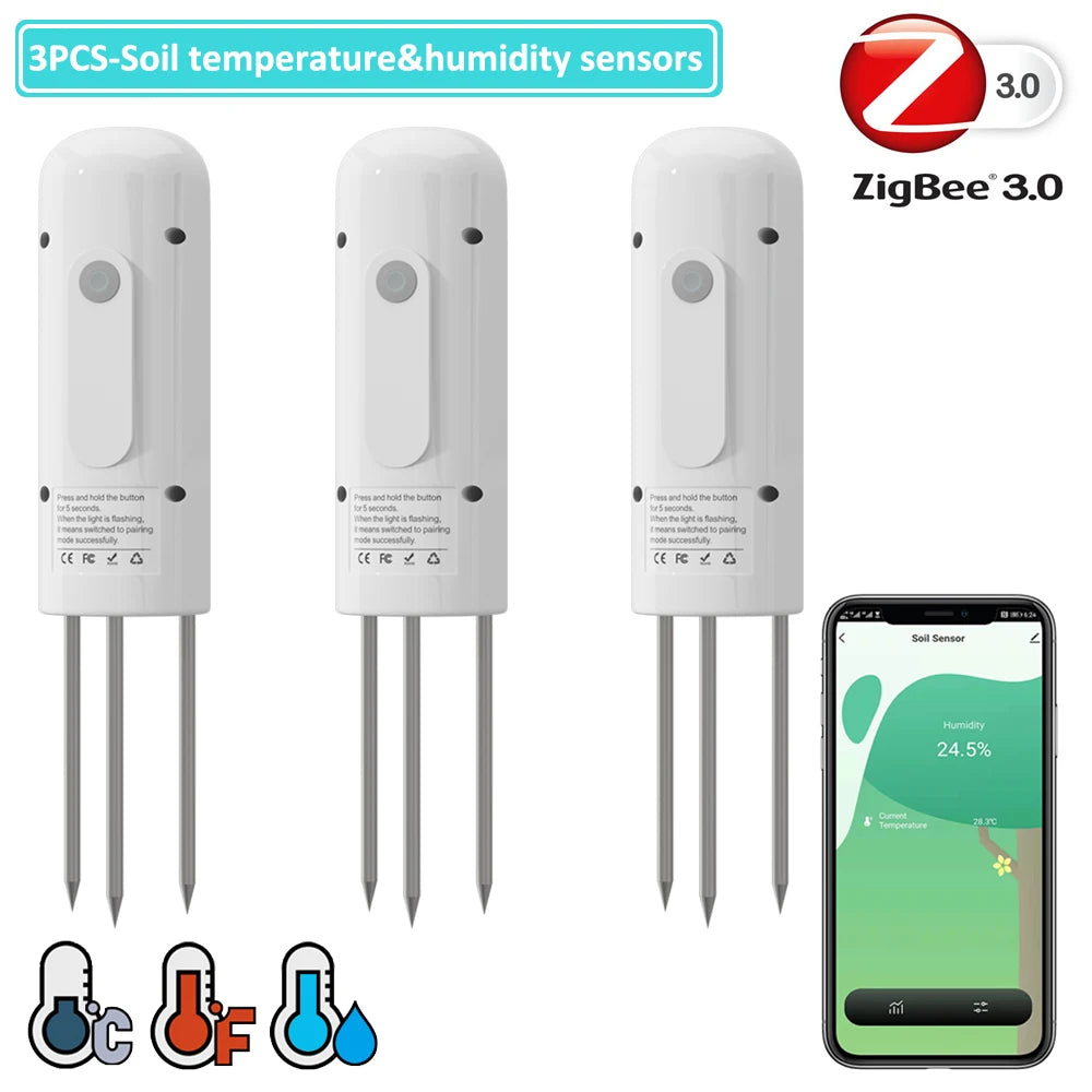 Giexperience GX02-ZG | Programmateur d’Arrosage Intelligent Zigbee/WiFi – Système d’Irrigation avec Suivi de Consommation d'Eau – Compatible Tuya & Smart Life